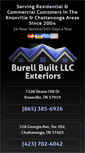 Mobile Screenshot of burellbuilt.com